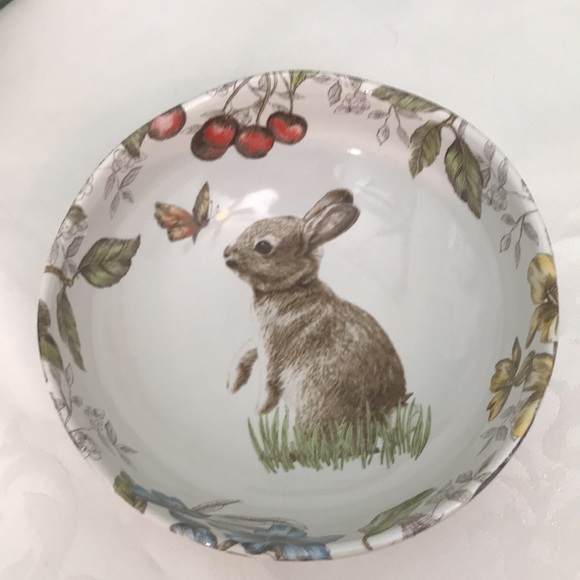 Pier 1 Imports: Four Piece Porcelain Sofie the Bunny Place Setting. - Picture 7 of 12